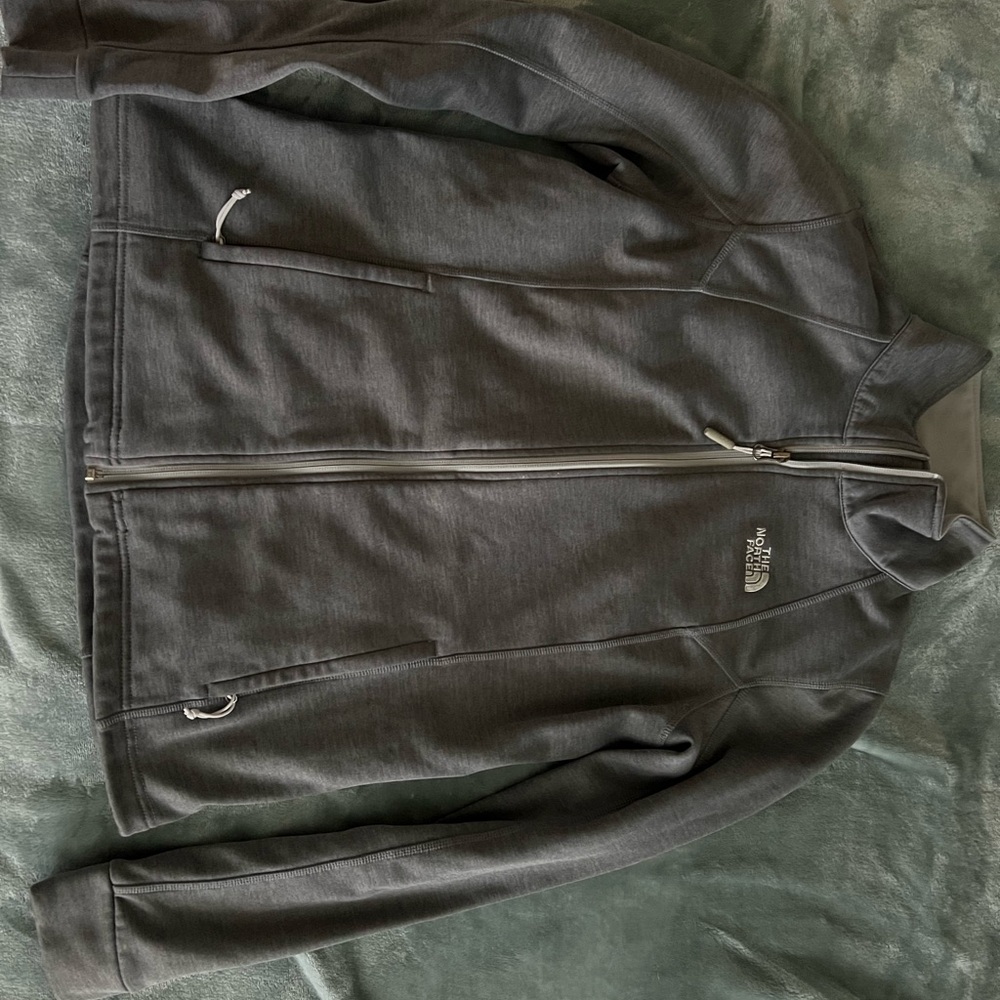 The North Face Gray Zip Up Jacket